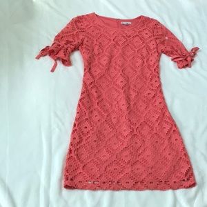 Women’s coral dress